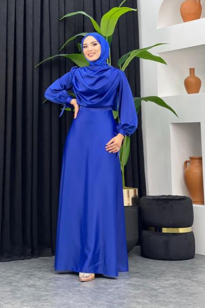 Afilli Abiye Saks Mavisi