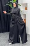 Aybüke Saten Abiye Siyah