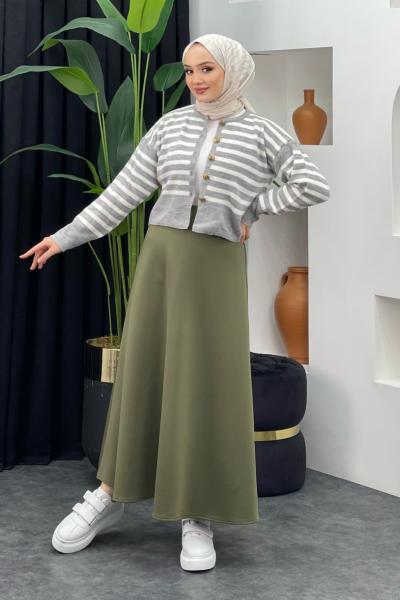 Beli Lastikli Scuba Etek Asker Yeşili