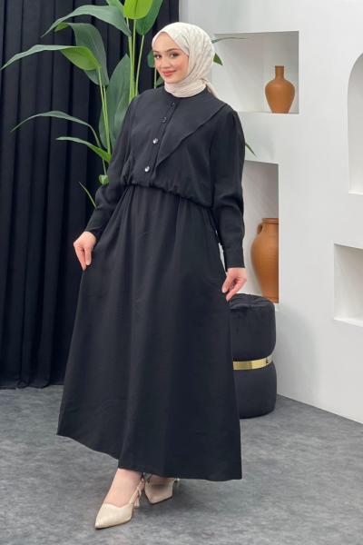 Berrin Elbise Siyah