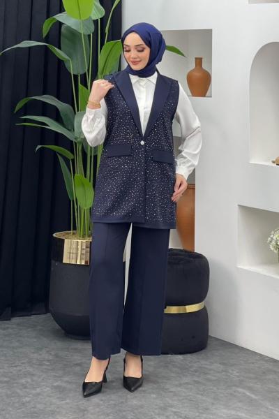 Burcu Takım Lacivert