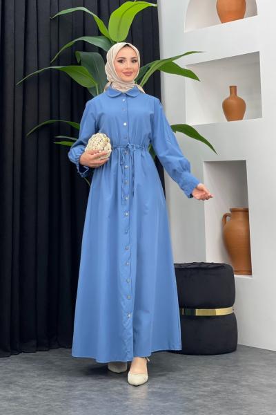 Candan Elbise İndigo Mavisi