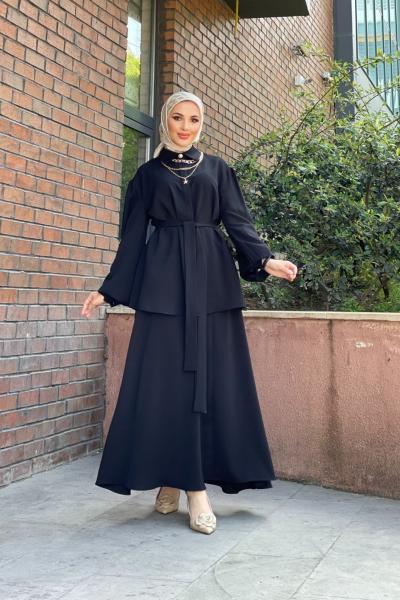 Deniz Etekli Takım Siyah