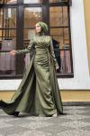 Dildar Abiye Fıstık Yeşili