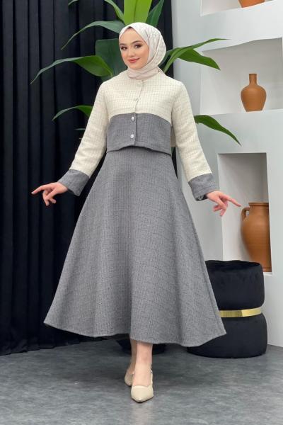 Dubai Etekli Takım Gri