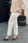 Ebrar Pantolon Beyaz