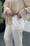 Ebrar Pantolon Beyaz