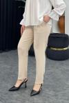 Ebrar Pantolon Krem