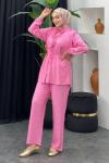 Elalem Pantolonlu Takım Pembe