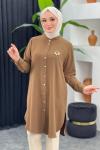 Elçin Tunik Kahverengi
