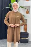 Elçin Tunik Kahverengi