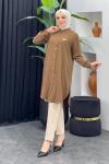 Elçin Tunik Kahverengi