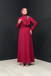 Esterella Abiye Bordo