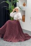 Filiz Etek Bordo