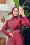 Fulya Abiye Bordo