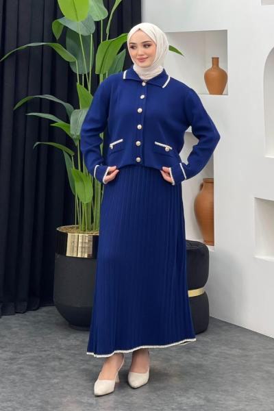 Gonca Triko Etekli Takım Lacivert