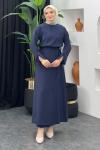 Gülce Etekli Takım Lacivert