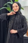 Heves Abaya Siyah