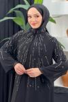 Heves Abaya Siyah