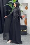 Heves Abaya Siyah