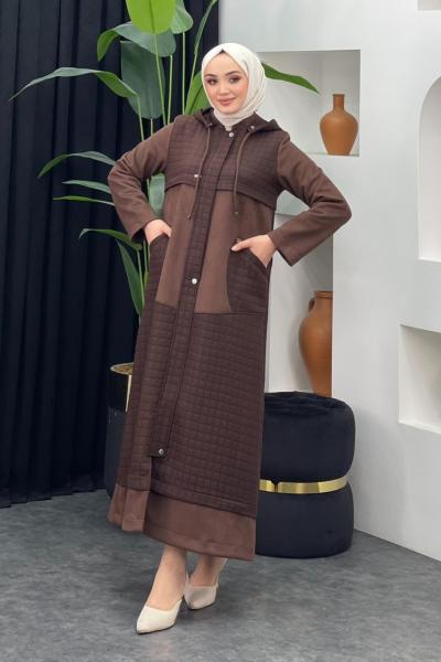 Kapitone Kap Kahverengi