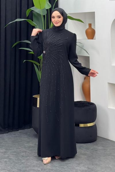 Kırlangıç Abiye Siyah