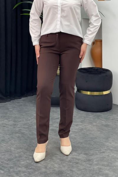 Klasik Pantolon Kahverengi