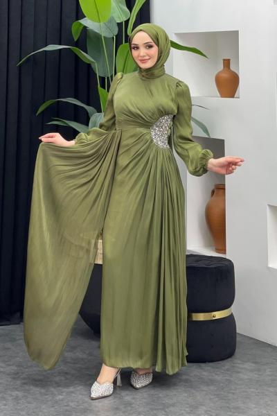 Medine Abiye Fıstık Yeşili