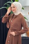 Melisa Elbise Kahverengi