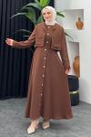 Melisa Elbise Kahverengi