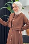 Melisa Elbise Kahverengi