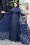 Mest Abaya Lacivert