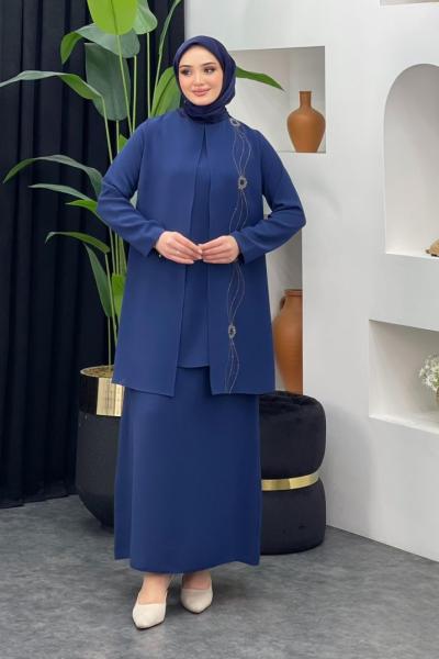 Miray Anne Etekli Takım Lacivert