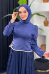 Müjde Abiye Lacivert