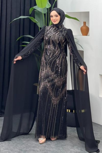 Mürüvet Abiye Siyah