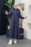 Nazlı Pardesü Lacivert