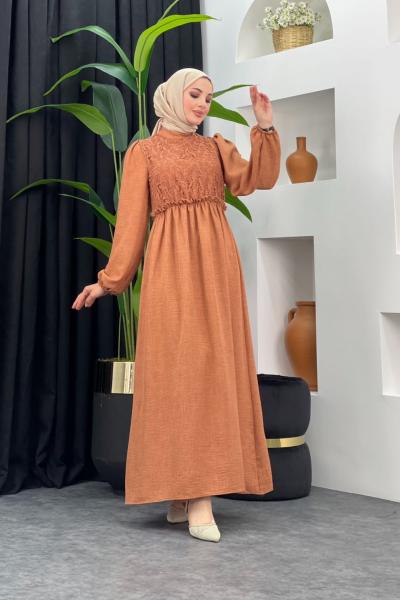 New Şans Elbise Camel