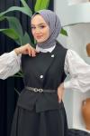 Senem Etekli Takım Siyah