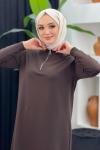 Sevim Tunik Kahverengi