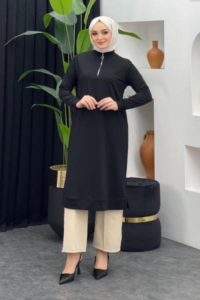 Sevim Tunik Siyah