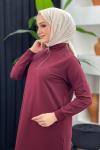 Sevim Tunik Bordo