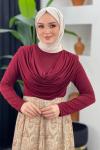 Sinop Bluz Bordo