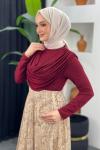 Sinop Bluz Bordo