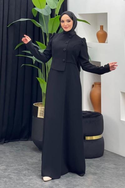 Venedik Abiye Siyah