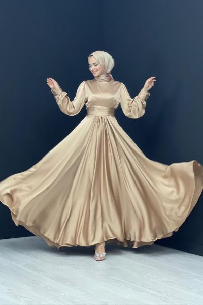 Vip Vanessa Abiye Sütlü Kahve