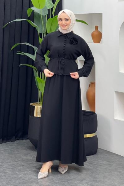 Yaren Etekli Takım Siyah