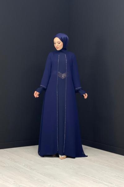 Yelda Abiye Lacivert